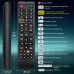 (Pack of 2) Universal Remote Control for Samsung TV Remote Replacement for All Samsung LED QLED UHD SUHD HDR LCD Frame Curved Solar HDTV 4K 8K 3D Smart TVs,with Teletext Button