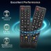 (Pack of 2) Universal Remote Control for Samsung TV Remote Replacement for All Samsung LED QLED UHD SUHD HDR LCD Frame Curved Solar HDTV 4K 8K 3D Smart TVs,with Teletext Button