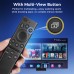 2-Pack Universal Remote Control for All Samsung TV LED Neo QLED Crystal UHD The Serif HDR LCD Frame Curved Solar HDTV 4K 8K Smart TVs Q60 Q70 Q80 AU8000 BU8000 CU8000 Series Replacement Remote
