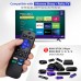 EWO'S Remote Control for All Hisense-Sharp-Roku TV Remote Replacement, with Buttons for Netflix, Disney, Hulu, VUDU