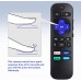 EWO'S Remote Control for All Hisense-Sharp-Roku TV Remote Replacement, with Buttons for Netflix, Disney, Hulu, VUDU