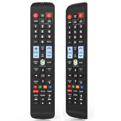 Universal Remote Control for All Samsung TV Remote LCD LED QLED SUHD UHD HDTV Curved Plasma 4K 3D Smart TVs with Netflix and Smart Hub Buttons