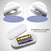 EWOS Mini Heat Bag Sealer, Handheld 2 in 1 Heat Sealer and Cutter Portable Bag Resealer Sealer for Plastic Bags, Mini Heat Vacuum Sealers With Hook (White)