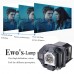 EWO'S Replacement Projector Lamp for ELPLP96 Epson Powerlite Home Cinema 2100 2150 1060 660 760hd VS250 VS350 VS355 EX9210 EX9220 EX3260 EX5260 EX7260 Lamp Bulb Replacement 