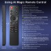 Magic Remote Control for LG Smart TV OLED EVO QNED 4K UHD NanoCell, Original Replacement for AN-MR25GA AN-MR20GA AKB75855501 MR21 MR22 MR23 MR24 with AI Voice Control and Pointer Function