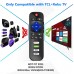 EWO'S RC280 Remote Control for TCL-Roku-TV-Remote-Replacement, with Buttons for Netflix, Hulu, ESPN+, Roku Channel