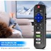 EWO'S RC280 Remote Control for TCL-Roku-TV-Remote-Replacement, with Buttons for Netflix, Hulu, ESPN+, Roku Channel