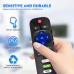 EWO'S RC280 Remote Control for TCL-Roku-TV-Remote-Replacement, with Buttons for Netflix, Hulu, ESPN+, Roku Channel