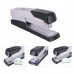 EWO'S Staplers Office Supplies, 50 Sheets Capacity Desktop Stapler With 1000 Staples, Rotatable And Replaceable Nail plate-Silver