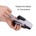 EWO'S Staplers Office Supplies, 50 Sheets Capacity Desktop Stapler With 1000 Staples, Rotatable And Replaceable Nail plate-Silver